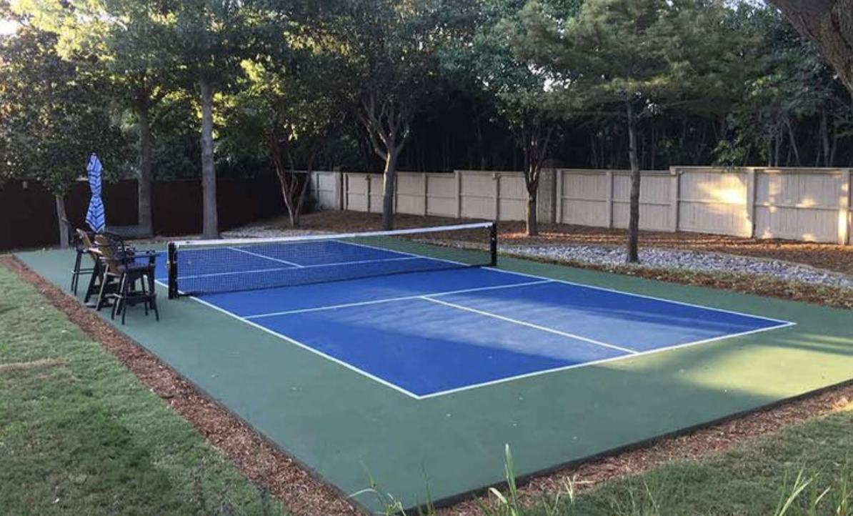 Pickleball court